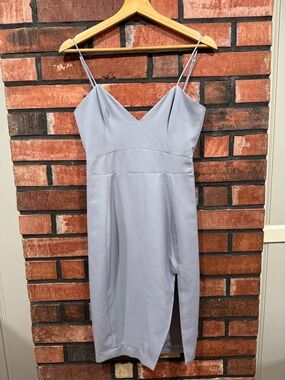House of CB Light Lavender Midi Dress